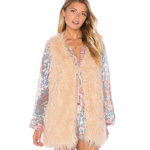 Show Me Your MuMu Luis Faux Fur Tassel Vest